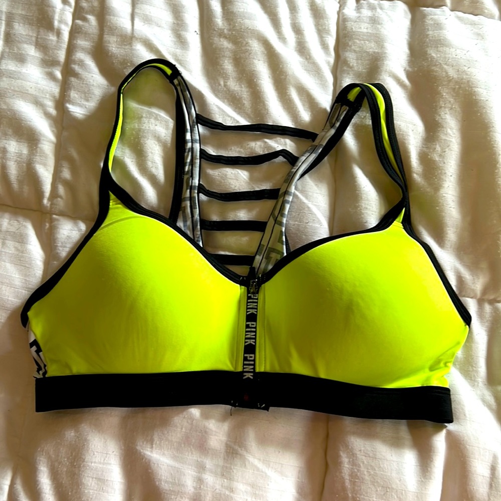 Pink Brand Push Up Sports Bra (M)